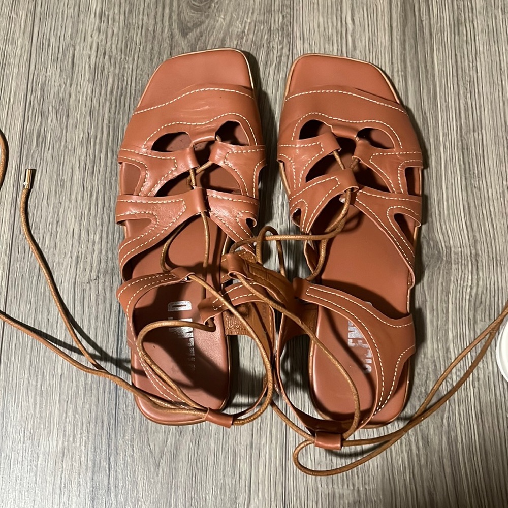 Tie around sandals from Anthropologie